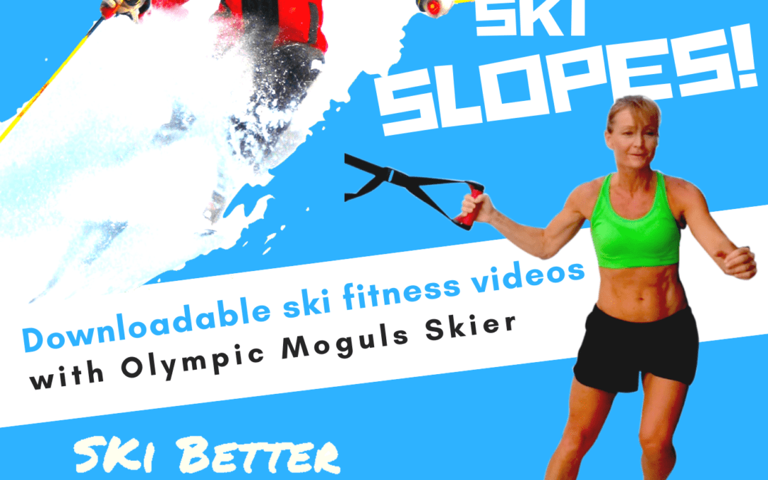 Preview of my ski fitness video OWN THE SKI SLOPES!